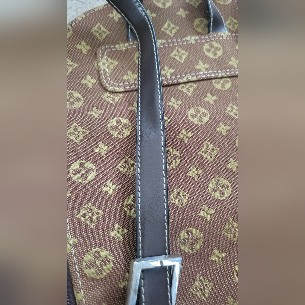 Monogram Eclipse Backpack Brown / Tan / Gold Silv… - image 8